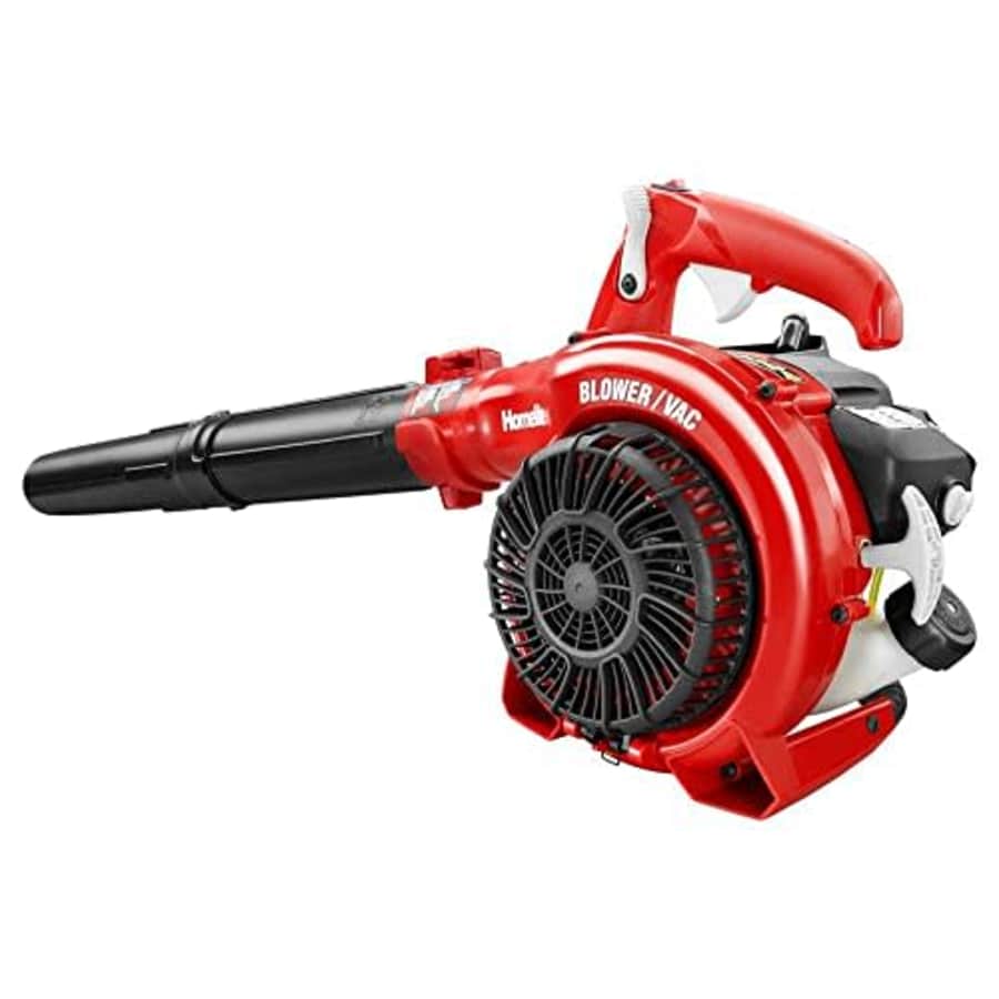 Homelite UT26HBV 150 MPH 400 CFM 26cc Gas Handheld Blower Vacuum for $115
