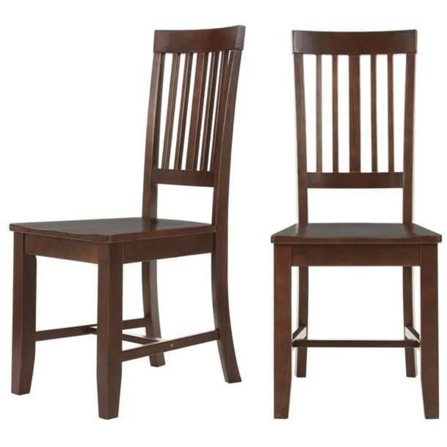 StyleWell Scottsbury Slat Back Wood Dining Chair 2-Pack for $83