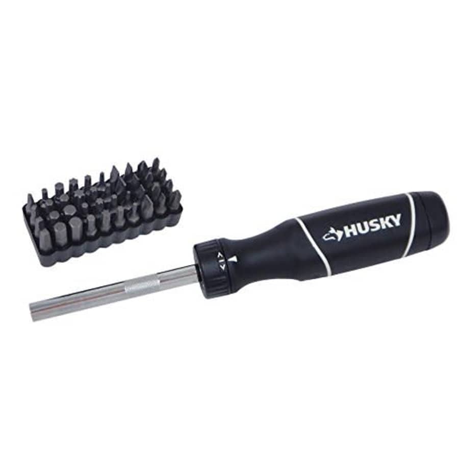 Husky Ratcheting Screwdriver Set (40-Piece) for $22 Husky Ratcheting Screwdriver Set (40-Piece) for $22