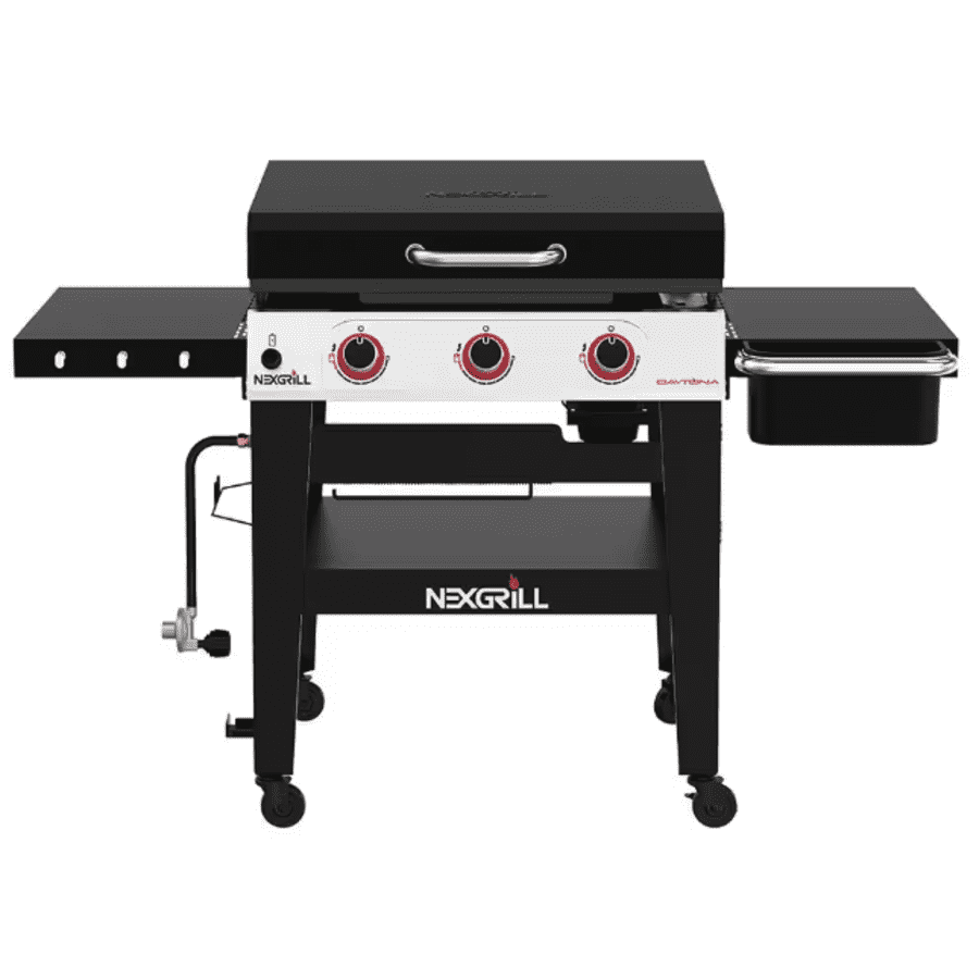 NexGrill Daytona 3-Burner Gas 30" Flat Top Griddle for $199 NexGrill Daytona 3-Burner Gas 30" Flat Top Griddle for $199