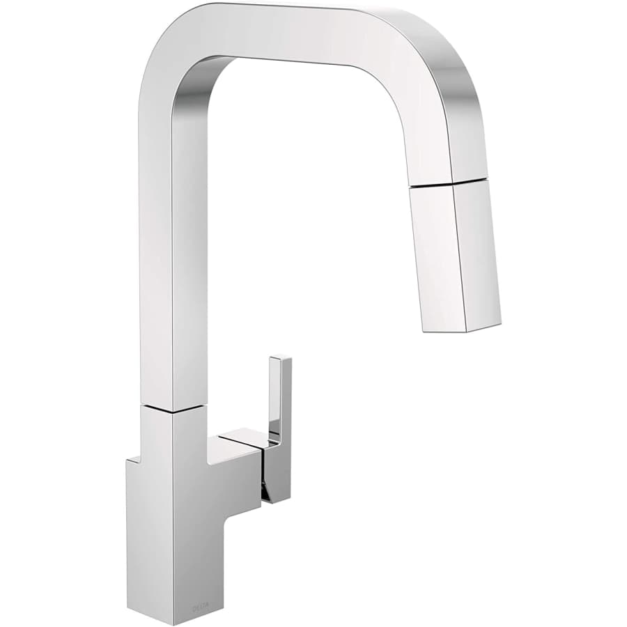 Delta Faucet Junction Kitchen Faucet with Pull Down Sprayer for $221