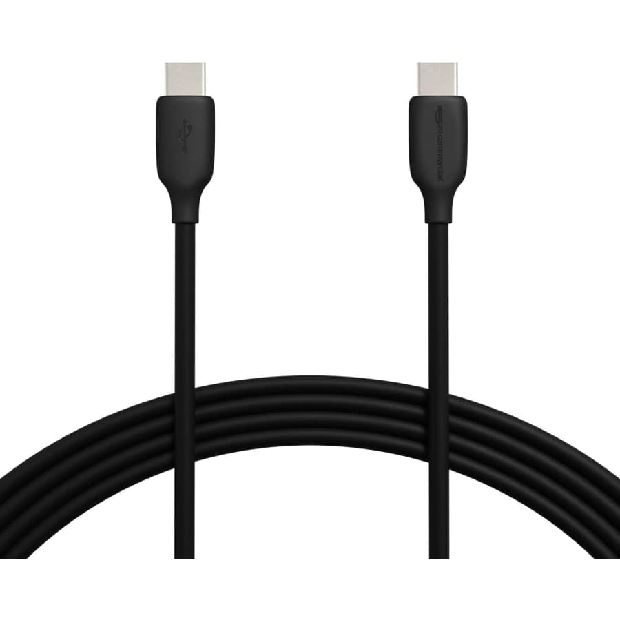 Amazon Basics 10-Foot USB-C to USB-C Fast Charging Cable for $11