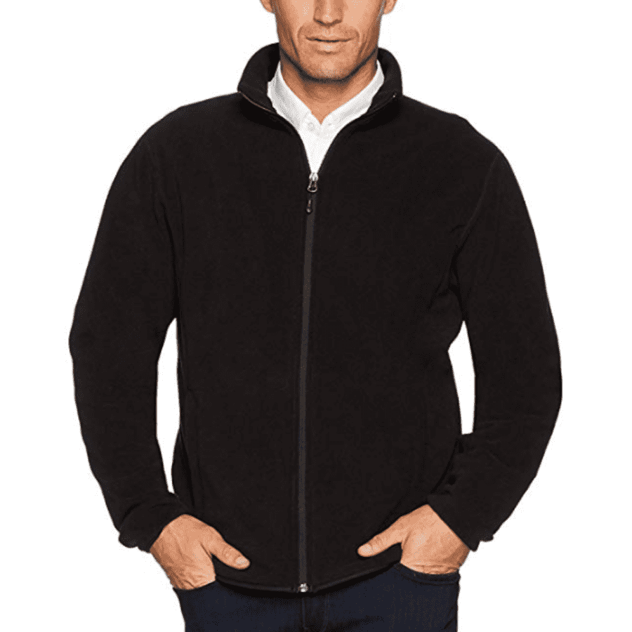Amazon Essentials Men's Polar Fleece Jacket for $27