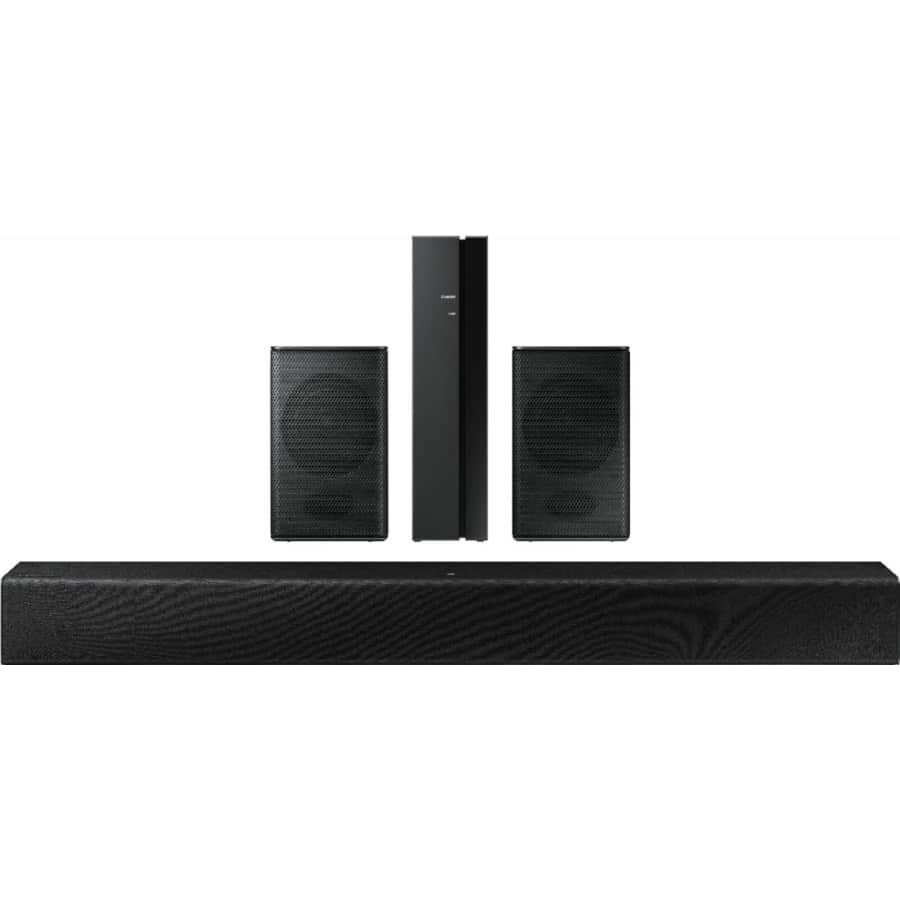 Samsung 4-Ch Sound Bar with Surround Sound Expansion for $120