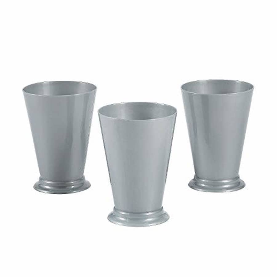 Fun Express Mint Julep Plastic Cups - Set of 12, each holds 10 oz - Derby Party Supplies for $24