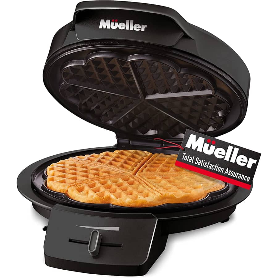 Mueller Heart Waffle Maker for $30 Mueller Heart Waffle Maker for $30