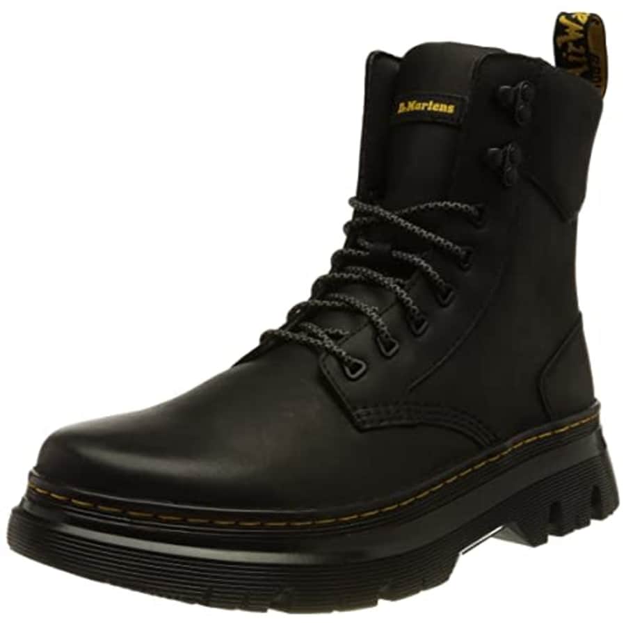Dr. Martens Unisex Tarik Wyoming Leather Utility Boots Amphibians, Multi, 8 US Men for $106