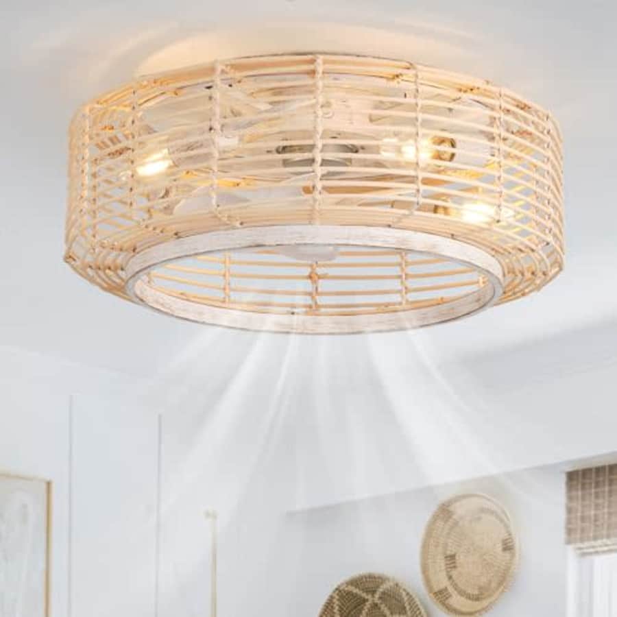 hummingbird Boho Ceiling Fans with Lights, 20 Inch Flush Mount Ceiling Fan with Light Remote for $109 hummingbird Boho Ceiling Fans with Lights, 20 Inch Flush Mount Ceiling Fan with Light Remote for $109