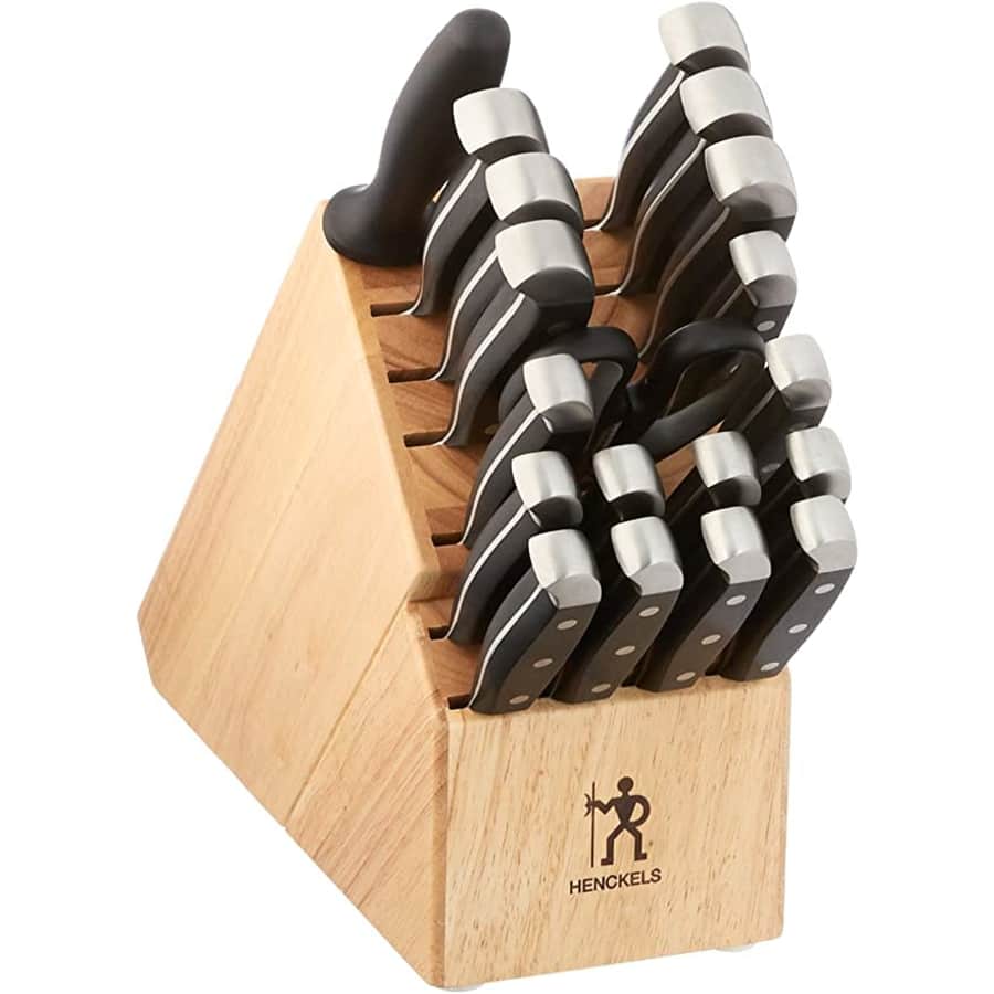 J.A. Henckels Premium Quality 20-Piece Statement Knife Set for $230