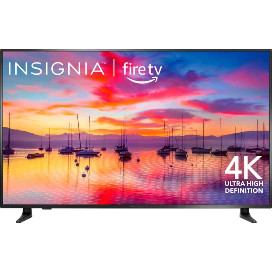 Insignia 58" Class F30 Series NS-58F301NA22 LED 4K UHD Smart Fire TV for $270