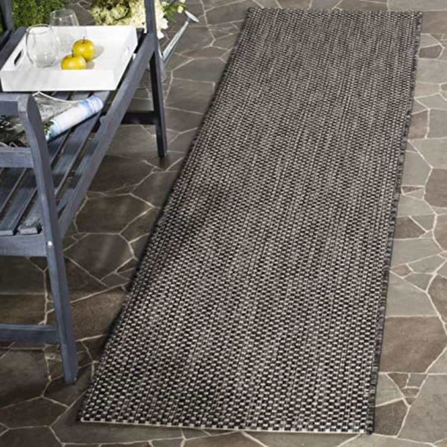 Safavieh Courtyard Collection CY8521-36621 Black and Beige Indoor/ Outdoor Area Rug (2' x 3'7") for $23 Safavieh Courtyard Collection CY8521-36621 Black and Beige Indoor/ Outdoor Area Rug (2' x 3'7") for $23