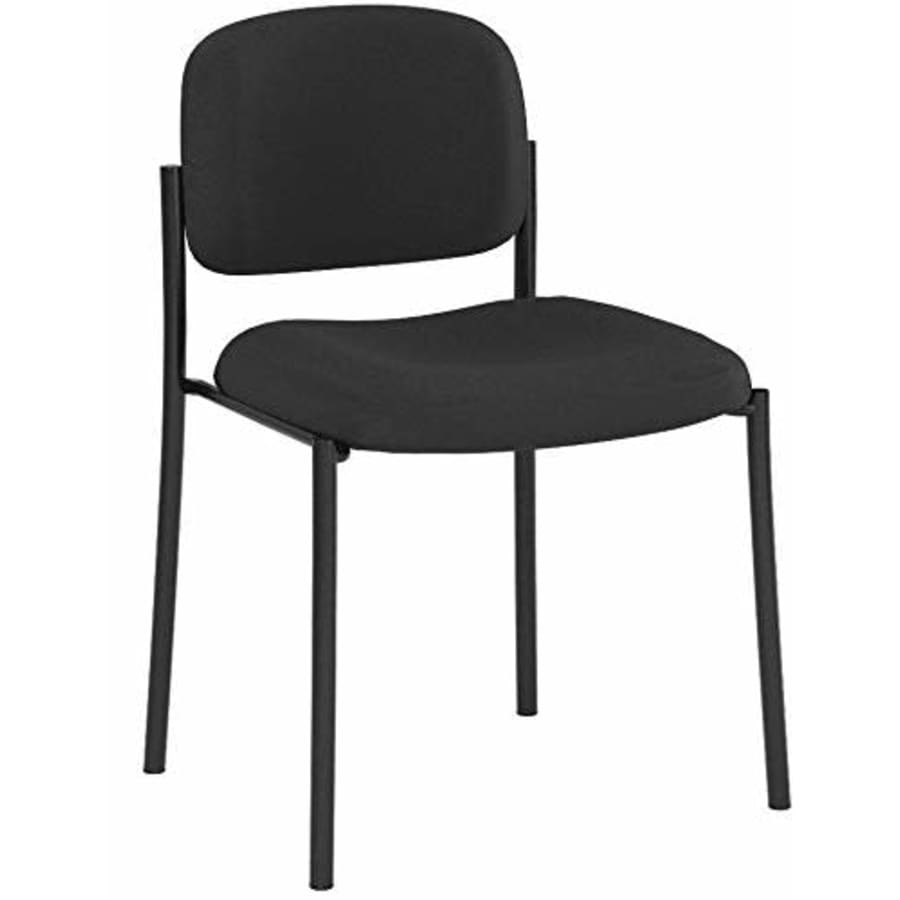 HON Scatter Guest Chair - Upholstered Stacking Chair without Arms, Office Furniture, Charcoal for $102