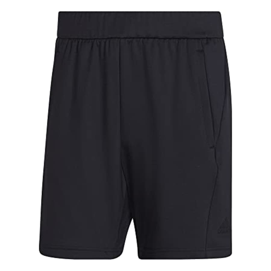 adidas Men's Yoga Shorts, Black, X-Large for $23