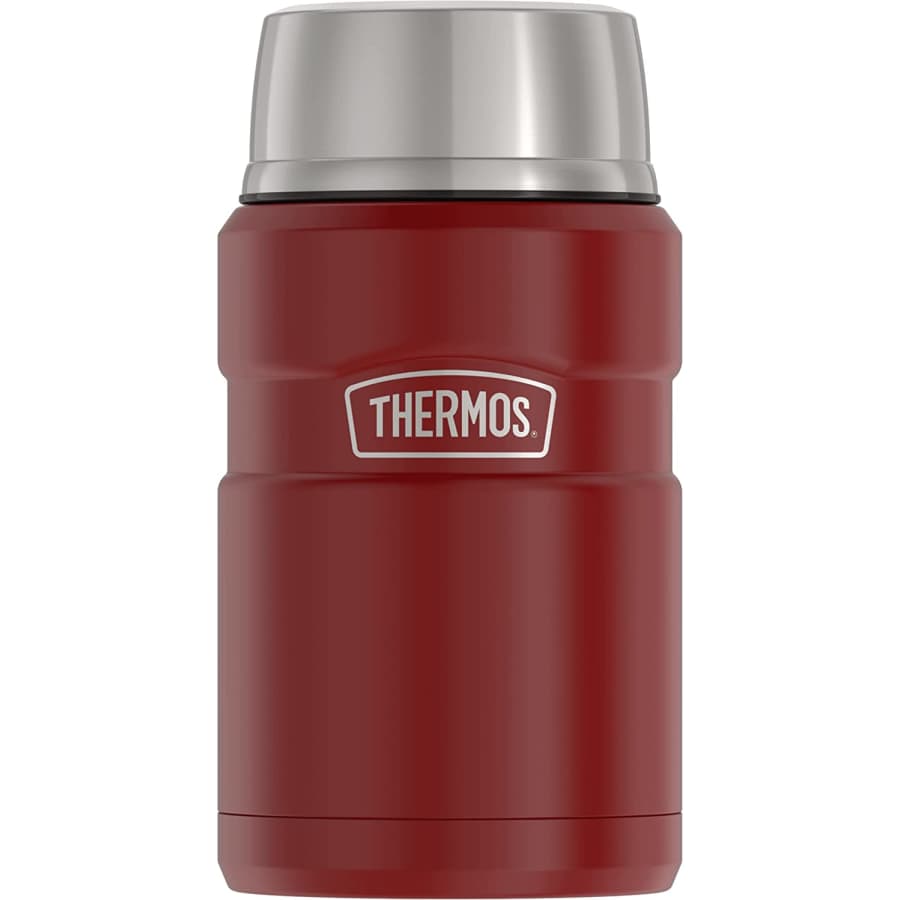 Thermos 24-oz. Stainless King Vacuum-Insulated Food Jar for $37 Thermos 24-oz. Stainless King Vacuum-Insulated Food Jar for $37