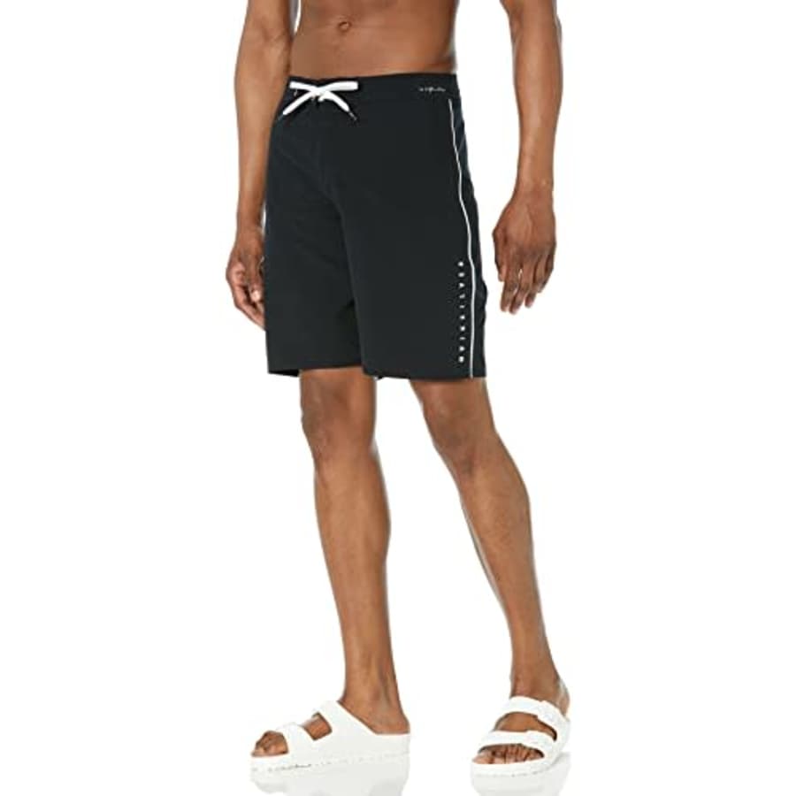 Quiksilver Men's Standard Highline Massive 20 Inch Outseam Stretch Boardshort Swim Trunk, Black, 40 for $31 Quiksilver Men's Standard Highline Massive 20 Inch Outseam Stretch Boardshort Swim Trunk, Black, 40 for $31