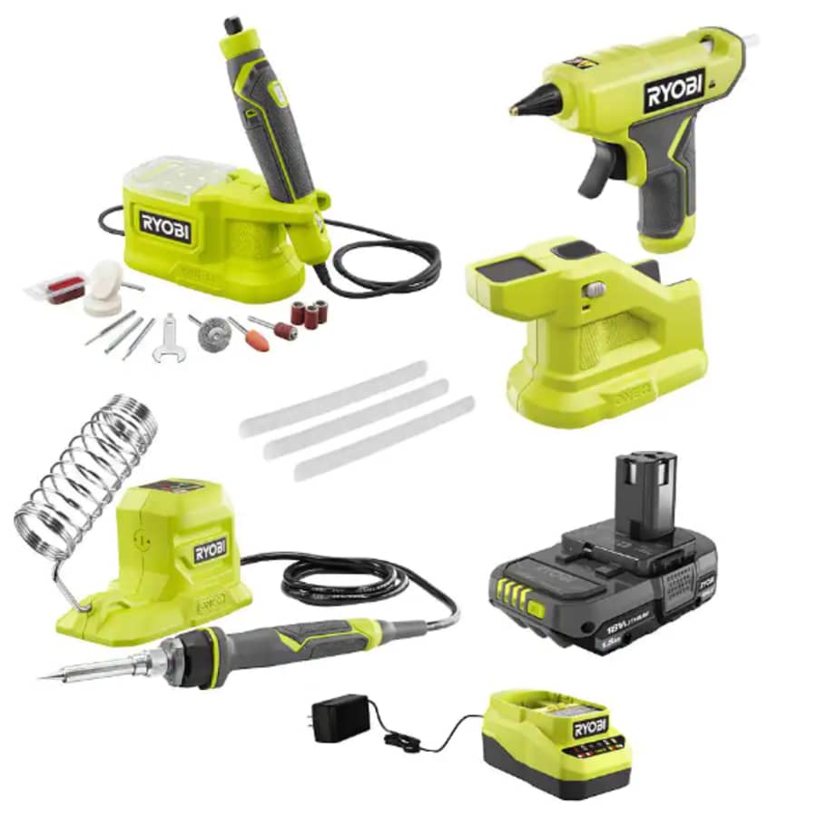 Ryobi One+ 18V Cordless 3-Tool Hobby Kit for $89