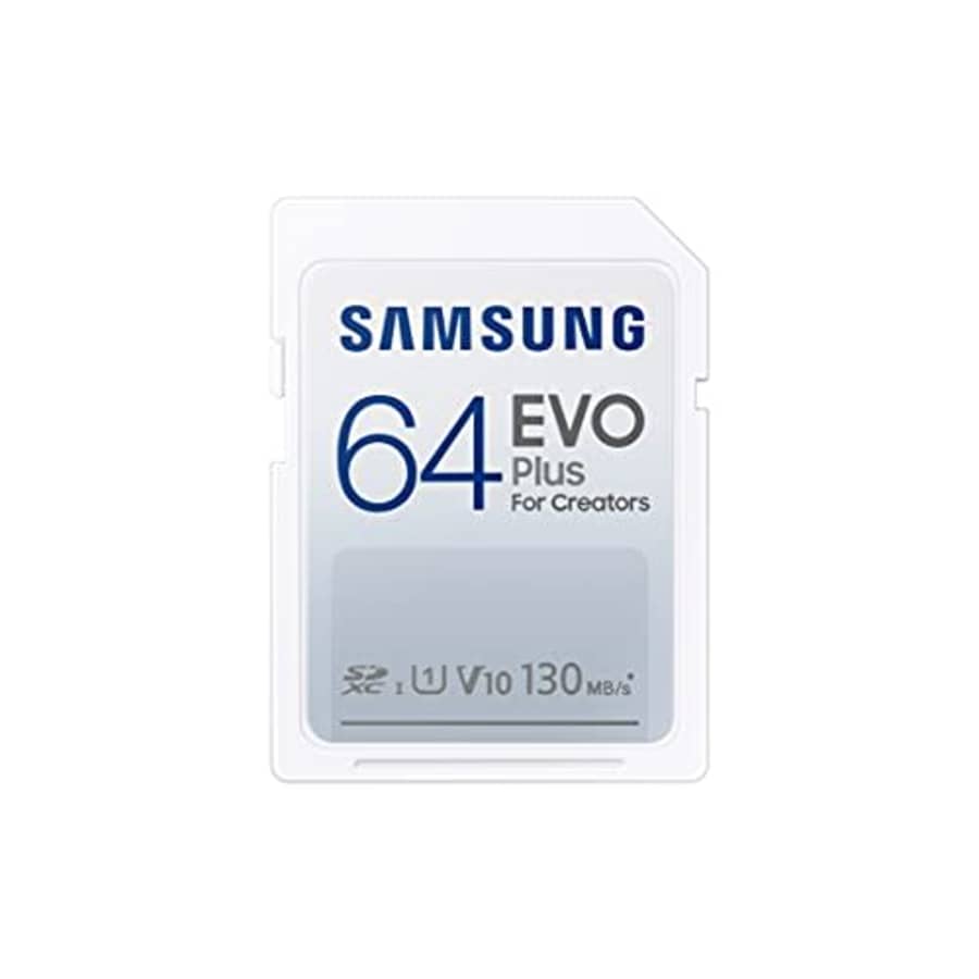Samsung EVO Plus 64GB SDXC Full Size Memory Card for $11 Samsung EVO Plus 64GB SDXC Full Size Memory Card for $11