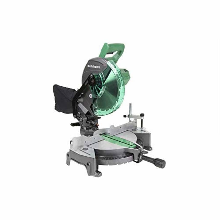 Metabo HPT C10FCG 10-Inch Compound Miter Saw, 15-Amp Motor, Single Bevel, 0-52 Degree Miter Angle for $170