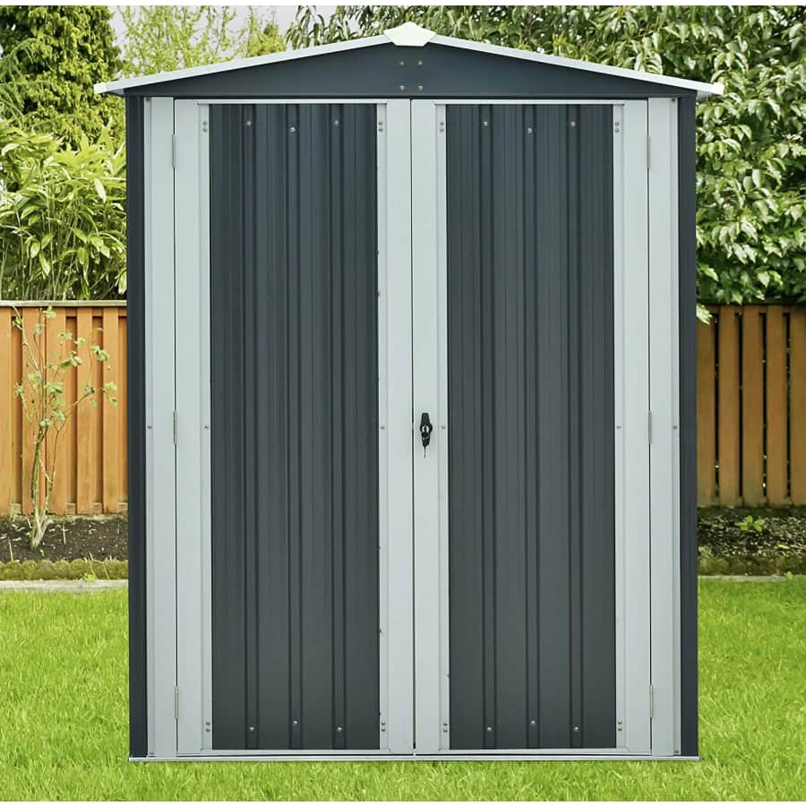Hanover Galvanized Steel Storage Shed for $677