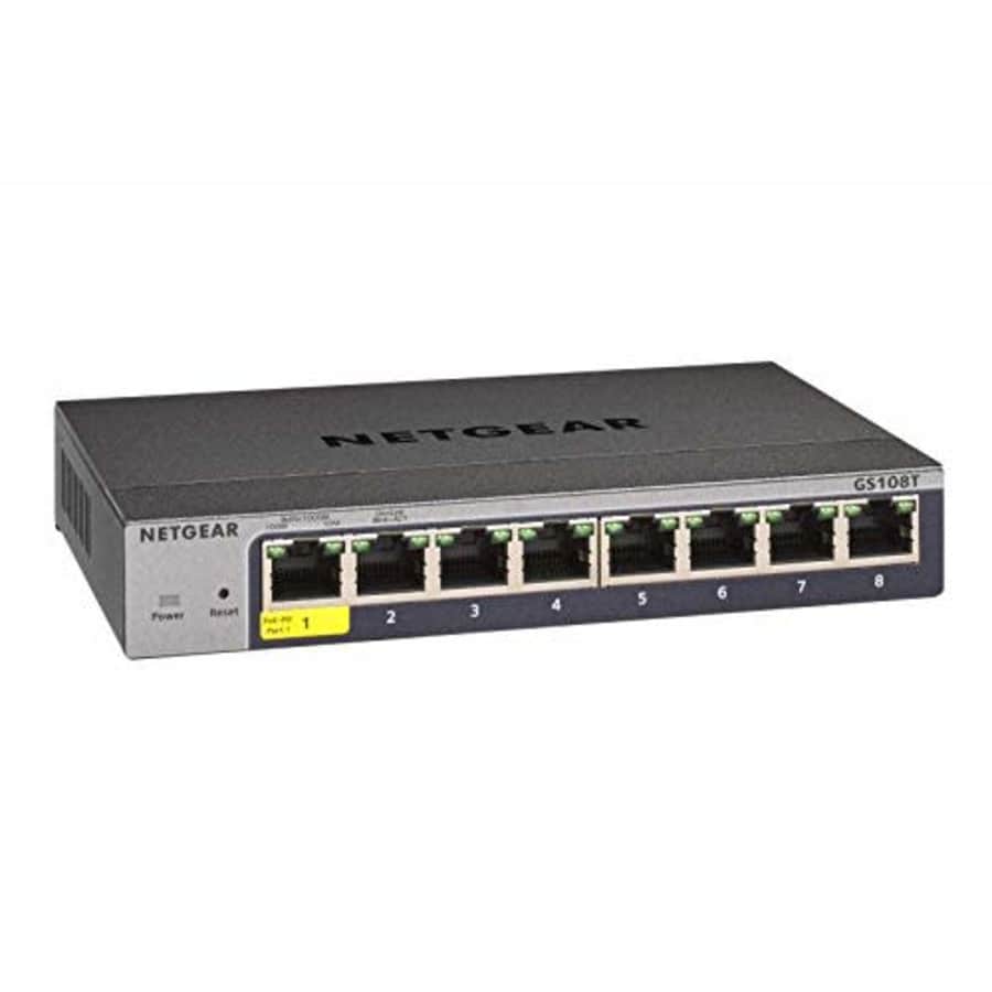 NETGEAR 8-Port Gigabit Ethernet Smart Managed Pro Switch (GS108T) - Desktop for $67