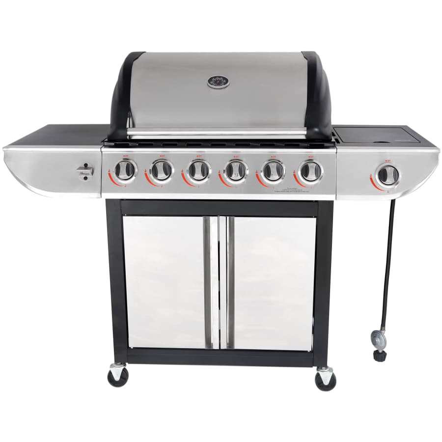 RevoAce 6-Burner LP Gas Grill with Side Burner for $199 RevoAce 6-Burner LP Gas Grill with Side Burner for $199