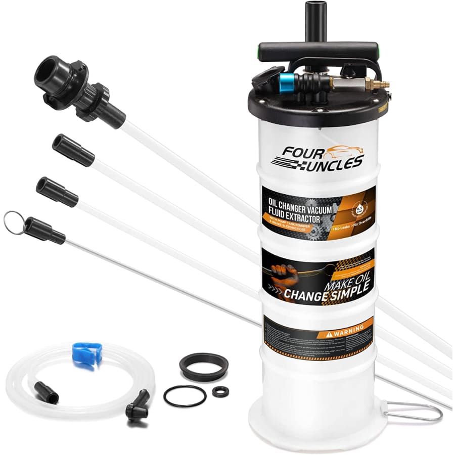 Four Uncles Oil Changer Vacuum Fluid Extractor for $65