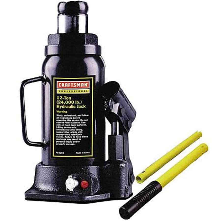 Craftsman 12-Ton Hydraulic Jack for $30