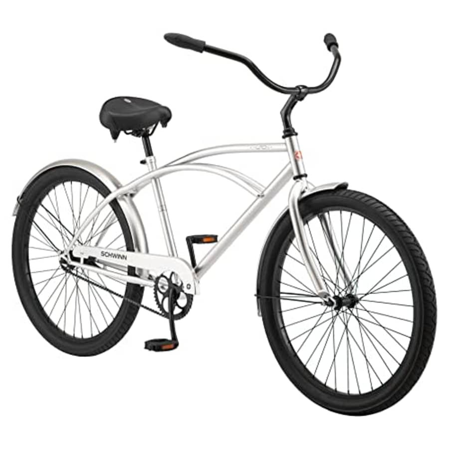 Schwinn Huron Adult Beach Cruiser Bike for Men and Women, 26-Inch Wheels, 7-Speed, 18-Inch Steel for $470