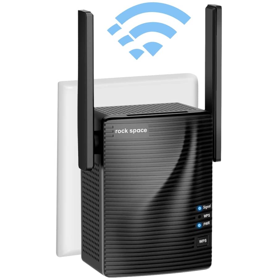 Rockspace Dual Band WiFi Repeater for $22 Rockspace Dual Band WiFi Repeater for $22