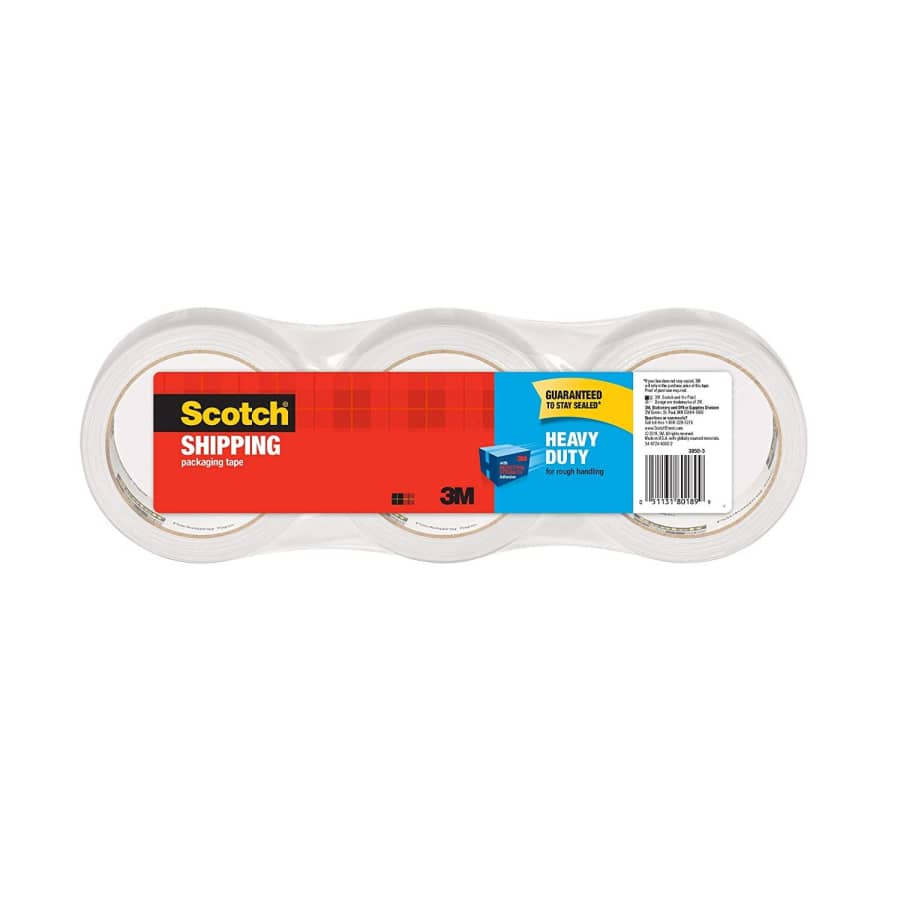 Scotch 3M Clear Tape 3-Pack for $7 Scotch 3M Clear Tape 3-Pack for $7