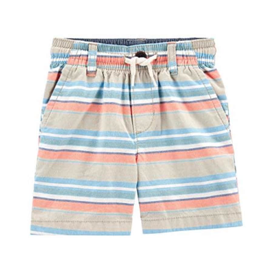 OshKosh B'Gosh Osh Kosh Boys' Chino Shorts, Plaid, 2T for $16