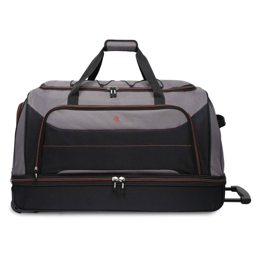 Protege 30" Rolling Drop-Bottom Duffel Bag for $40
