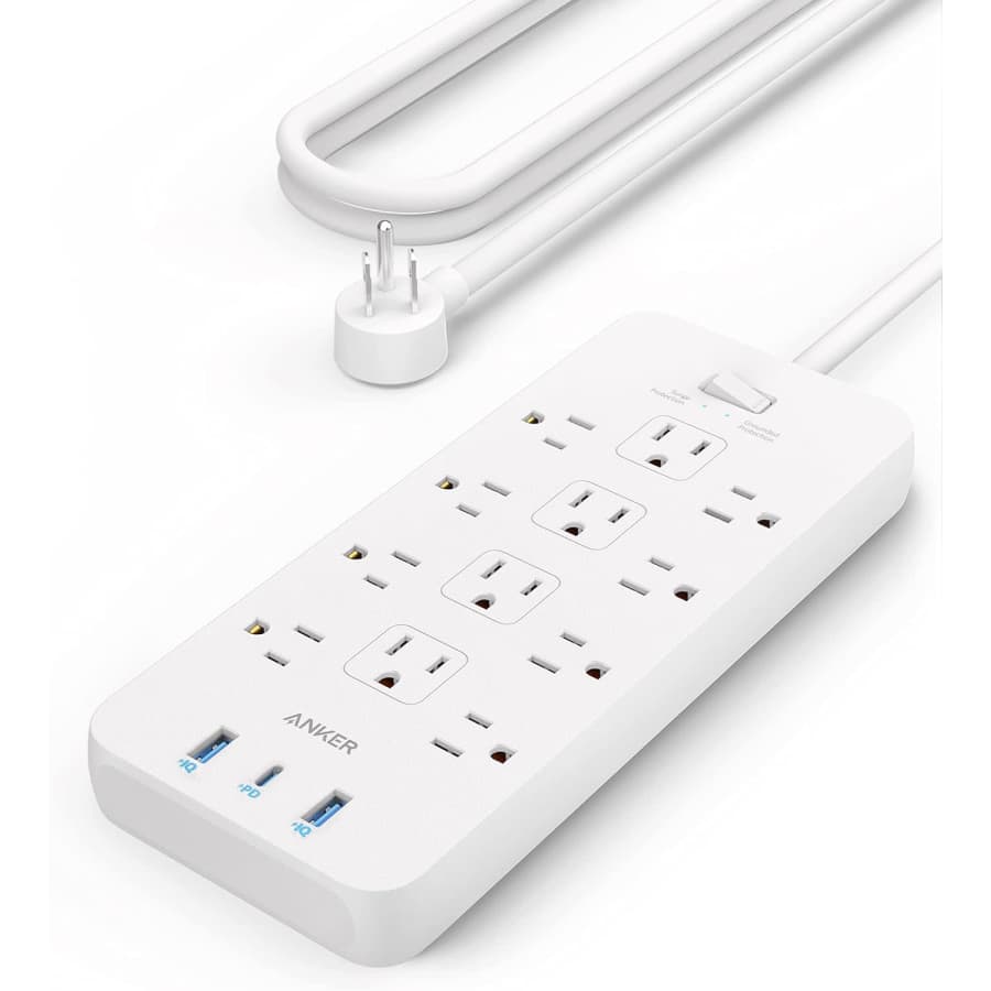 Anker 12-Outlet Power Strip Surge Protector for $27 Anker 12-Outlet Power Strip Surge Protector for $27