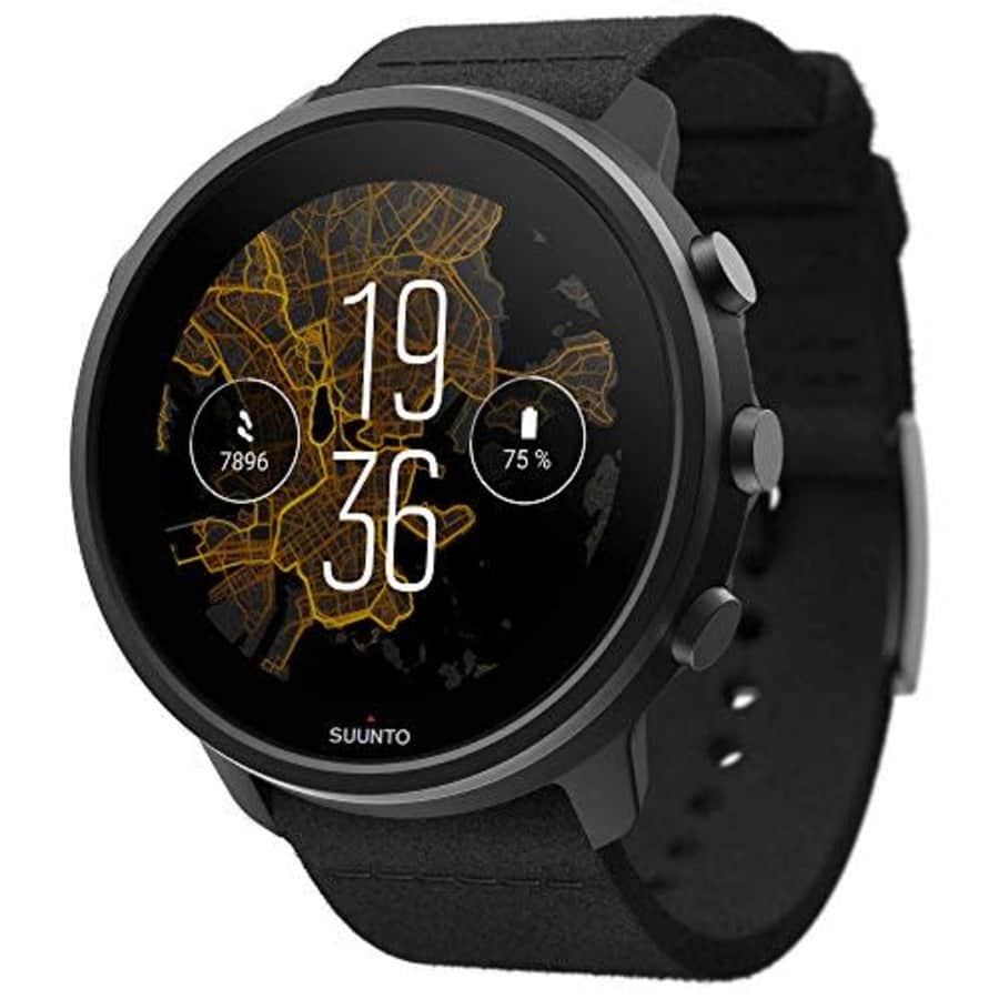 SUUNTO 7 GPS Sports Smart Watch, Titanium, Matte Black for $400