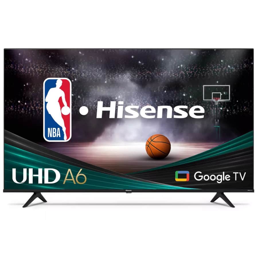 Hisense 55" Class A6 Series 4K UHD Smart Google TV for $200 w/ Target Circle