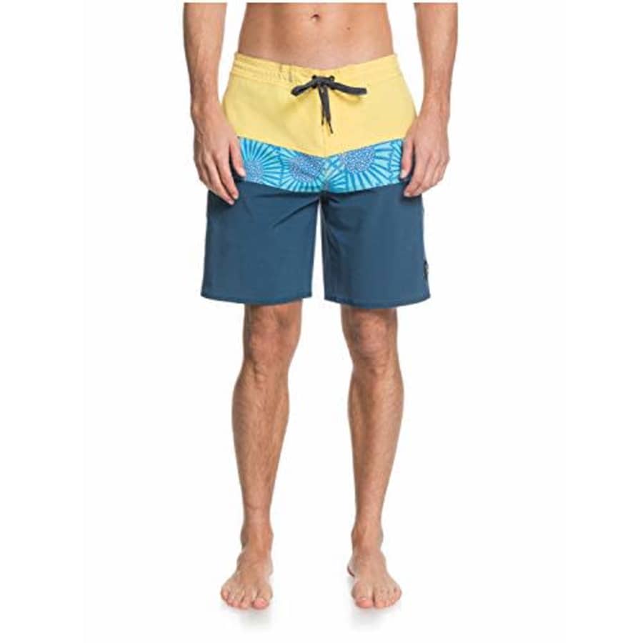 Quiksilver Men's MICRODOSE Beachshort 19 Boardshort Swim Trunk, Misted Yellow, 28 for $56