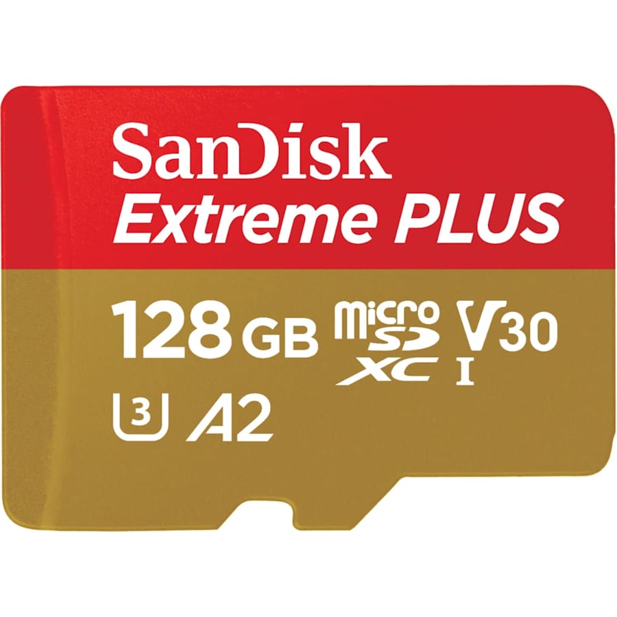 SanDisk Extreme Plus 128GB UHS-I Micro SD Card for $20