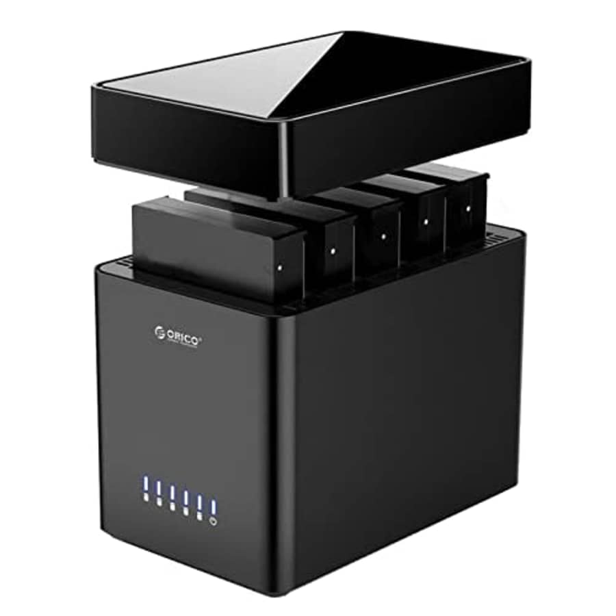 ORICO 5 Bay Hard Drive Enclosure USB 3.0 to SATA 3.5 inch Enclosure Magnetic Tool-Free External HDD for $118