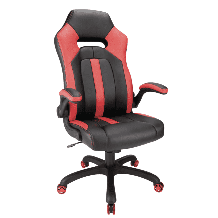 Realspace Gaming Bonded Leather High-Back Chair for $120