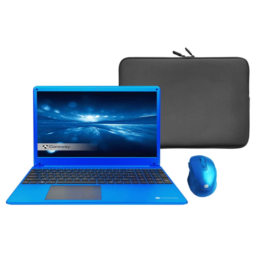 Gateway 11th-Gen. i3 15.6" Ultra Slim Laptop w/ Case & Wireless Mouse for $379