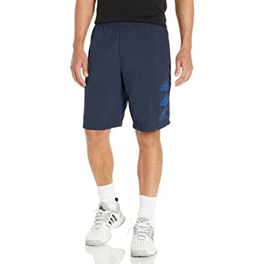 adidas Men's Designed 2 Move Logo Shorts, Ink, Large for $28