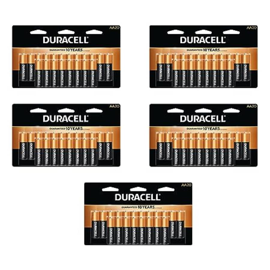 DURACELL Duralock AA 1.5-Volt Alkaline Batteries for Exclusive Power in Various Remotes, for $87 DURACELL Duralock AA 1.5-Volt Alkaline Batteries for Exclusive Power in Various Remotes, for $87