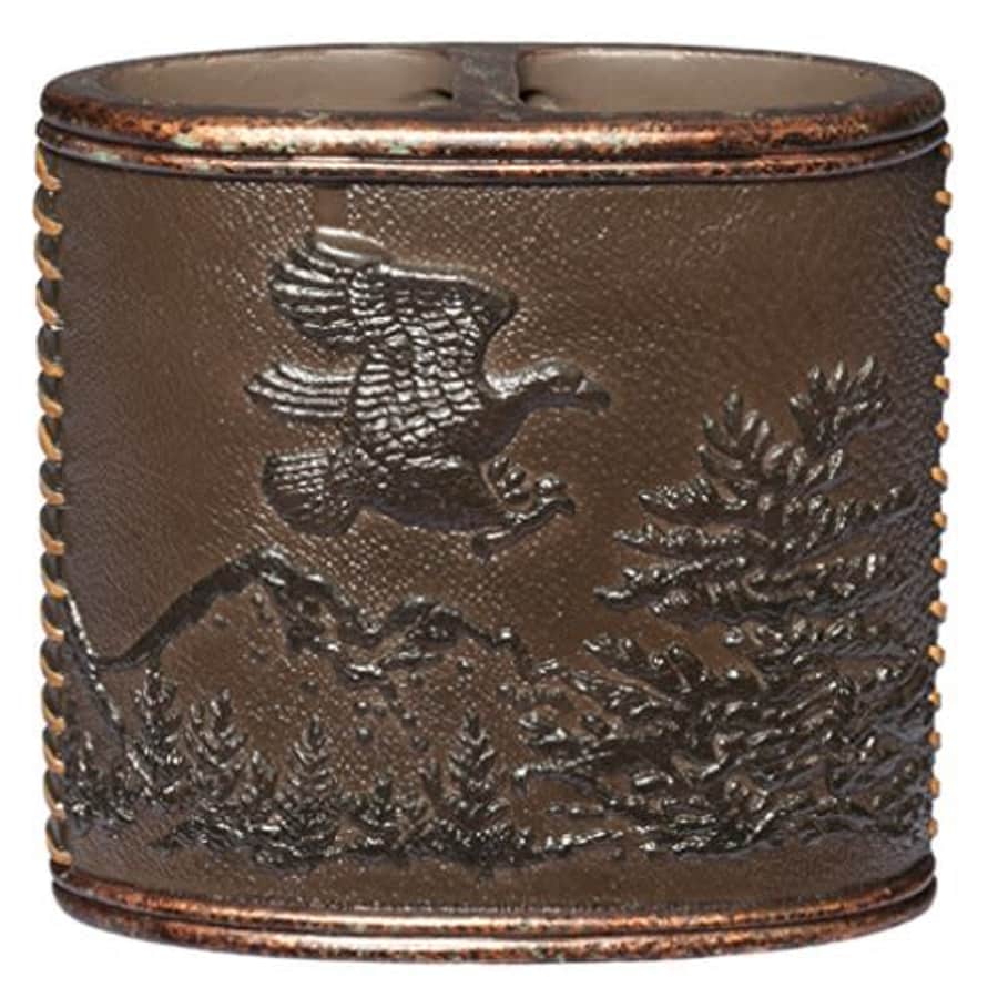 Creative Bath Products Rustic Montage Toothbrush Holder for $15 Creative Bath Products Rustic Montage Toothbrush Holder for $15