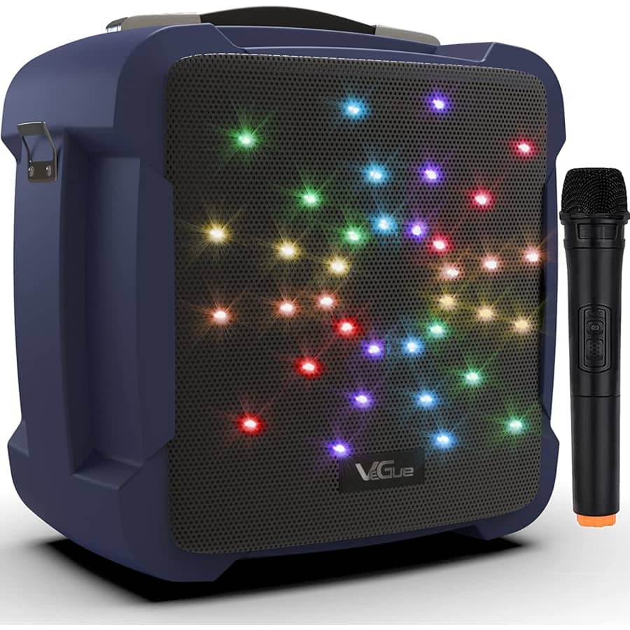 VeGue Portable Karaoke Machine for $45 VeGue Portable Karaoke Machine for $45