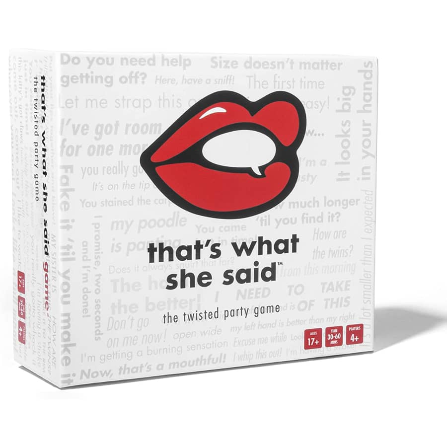 That's What She Said Party Game for $22 That's What She Said Party Game for $22