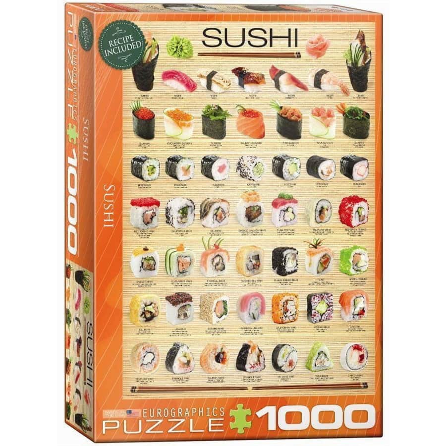 EuroGraphics 1000-Piece Sushi Puzzle for $19 in cart EuroGraphics 1000-Piece Sushi Puzzle for $19 in cart