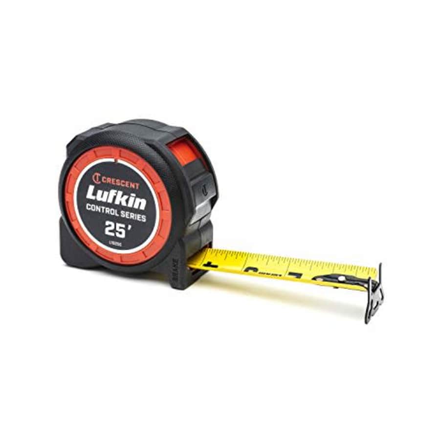 Crescent Lufkin 1-3/16 x 25' Command Control Series Yellow Clad Tape Measure - L1025C for $26
