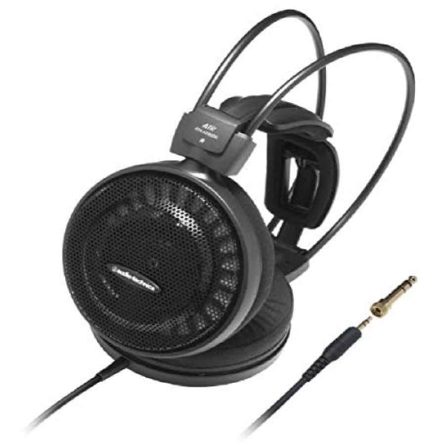 Audio-Technica ATH-AD500X Audiophile Open-Air Headphones, Black (AUD ATHAD500X) for $80 Audio-Technica ATH-AD500X Audiophile Open-Air Headphones, Black (AUD ATHAD500X) for $80