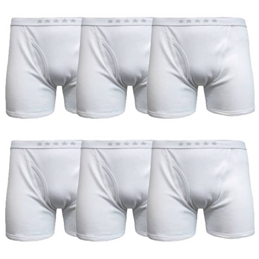 6-, 9-, or 12-Pk. Men's Tagless Boxer Briefs at Tanga: $1 off