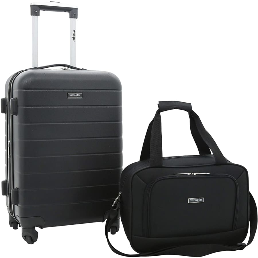 Wrangler 2-Piece Carry-On Luggage Set for $54